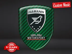 Hamann Resin stickers Exclusive Look High-End Dome Badges